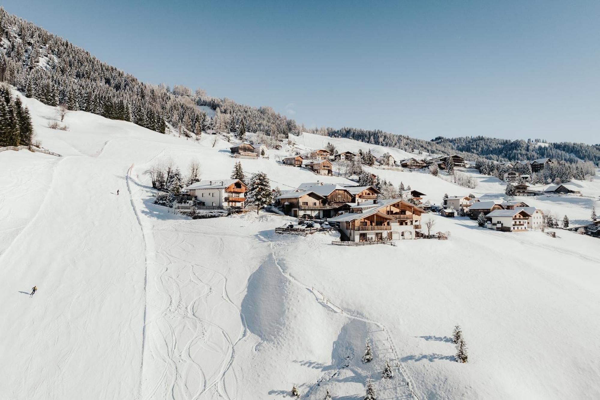 Refugium Laflu Apartments Corvara In Badia Eksteriør billede